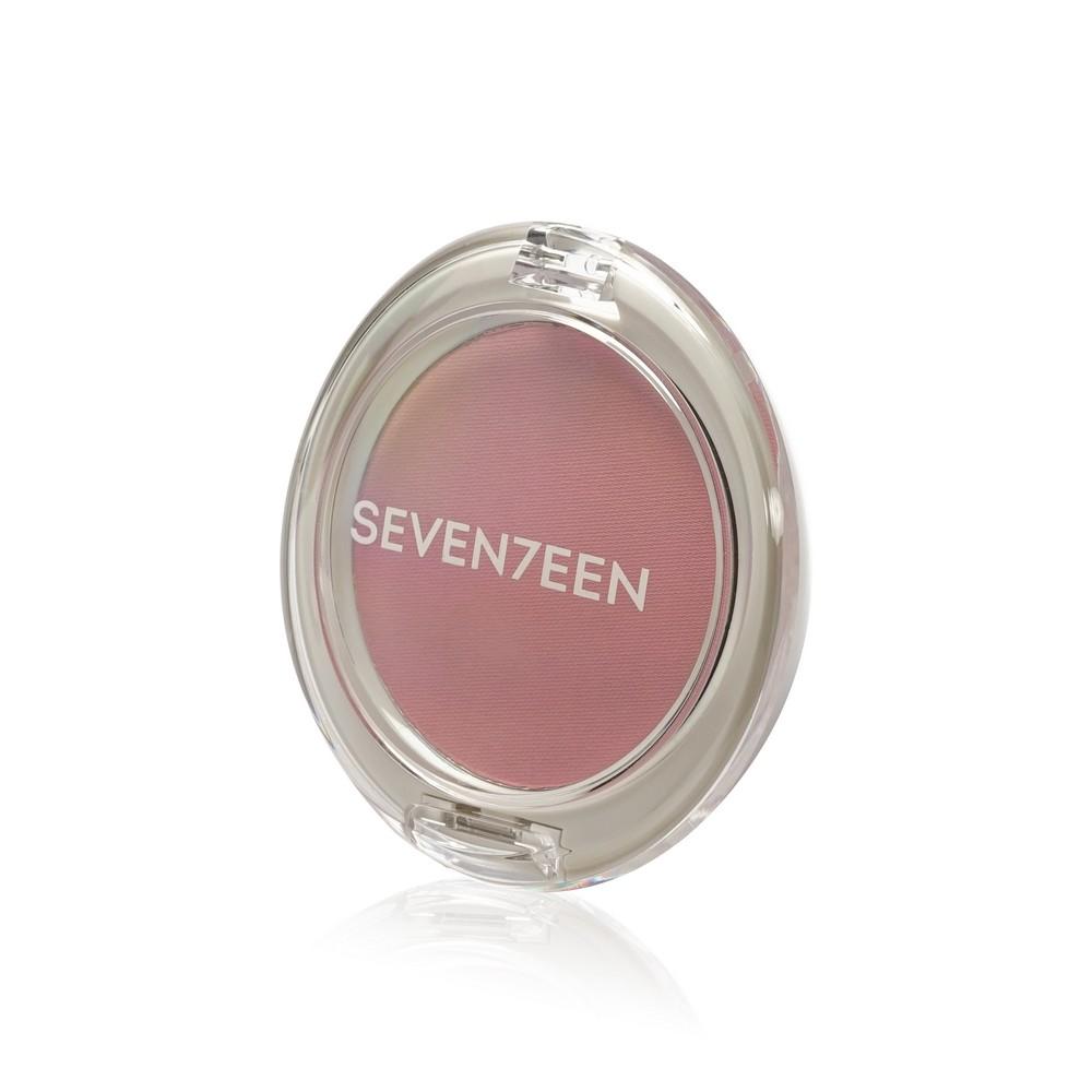 Матовые шелковистые румяна для лица Seven7een Natural Matte Silky Blusher 04 5г. Фото 2.