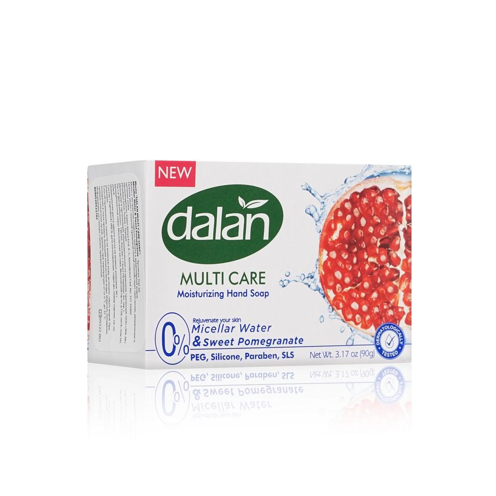 Мыло туалетное Dalan Multi Care " Micellar Water & Sweet Pomegranate " 90г. Фото 3.