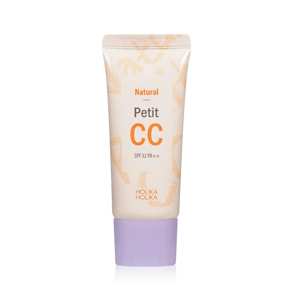 CC крем для лица Holika Holika Petit CC теплый подтон SPF32 PA++ 30мл. Фото 1.