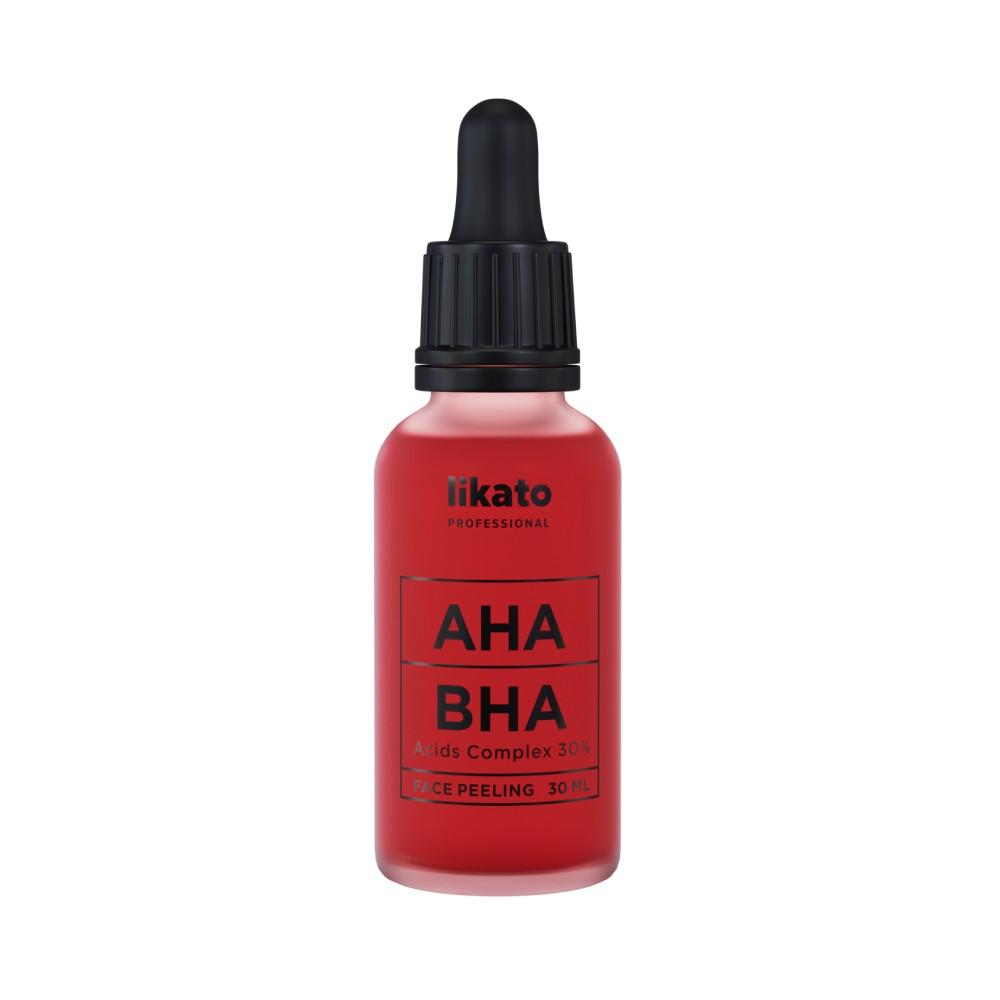 Мультикислотный пилинг для лица Likato Professional с AHA+BHA 30% кислотами 30мл. Фото 1.