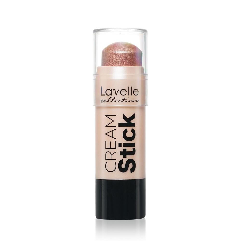 Кремовый хайлайтер - стик для лица Lavelle Cream Stick Холодный розовый 9,86г. Фото 2.