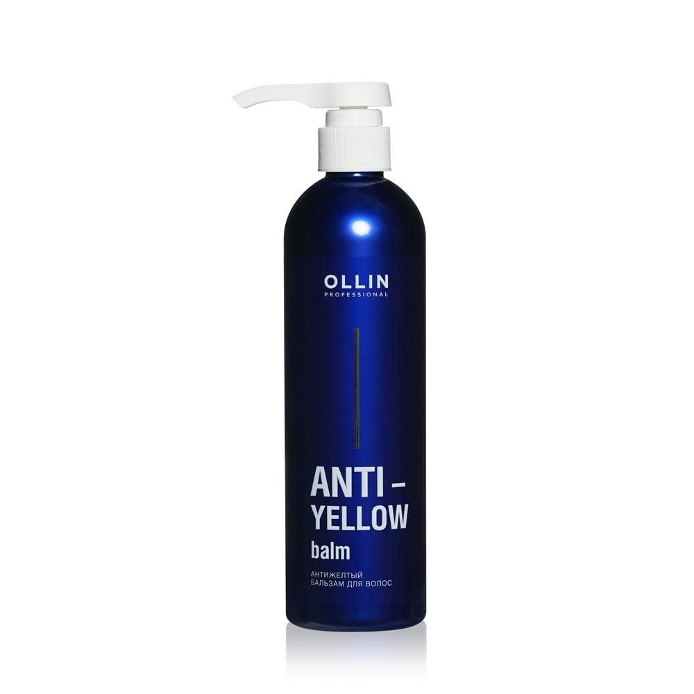 Антижелтый бальзам для волос Ollin Professional Anti-Yellow 500мл. Фото 1.