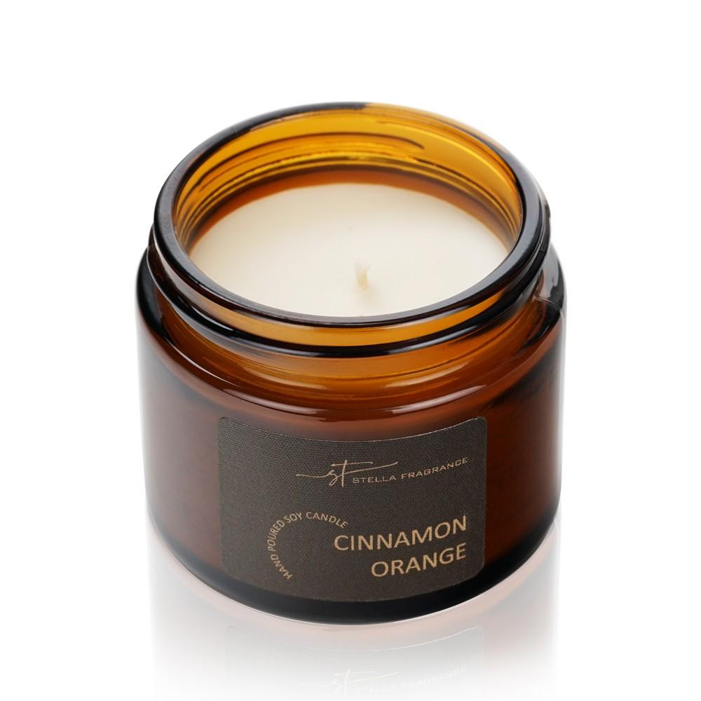 Свеча ароматическая Aroma Harmony Stella Fragrance " Cinnamon Orange " 50г. Фото 2.