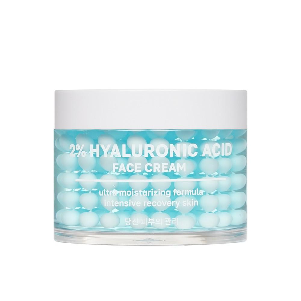 3D гиалуроновый крем для лица глубокое увлажнение NSC Aqua 3D Hyaluronic Deep Moisture Cream 120мл. Фото 2.