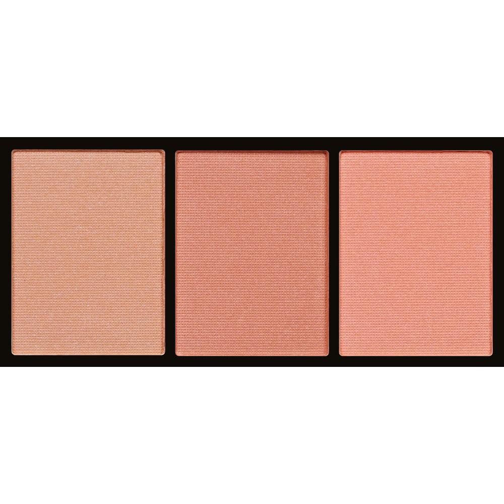 Румяна для лица Farres Blush 3 оттенка + кисть 02 Коричневый / Светло-коричневый 11г. Фото 4.