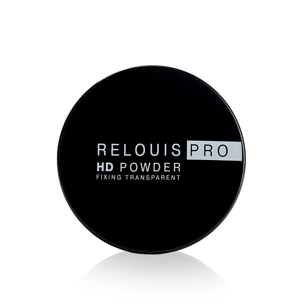 Прозрачная фиксирующая пудра для лица Relouis PRO HD Powder 10г.