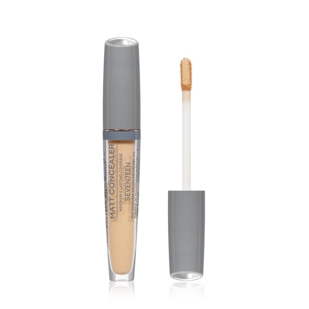 Матовый консилер для лица Seven7een Matt Concealer 02 3мл.