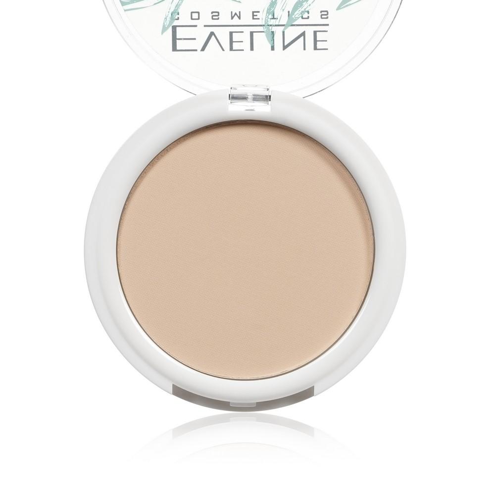 Пудра для лица Eveline Tea tree антибактериальная матирующая 004 Beige 9г. Фото 5.