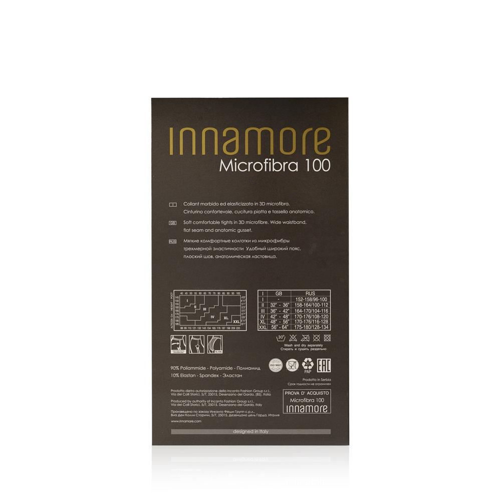 Женские колготки Innamore Microfibra 100den Grigio 2 размер. Фото 2.