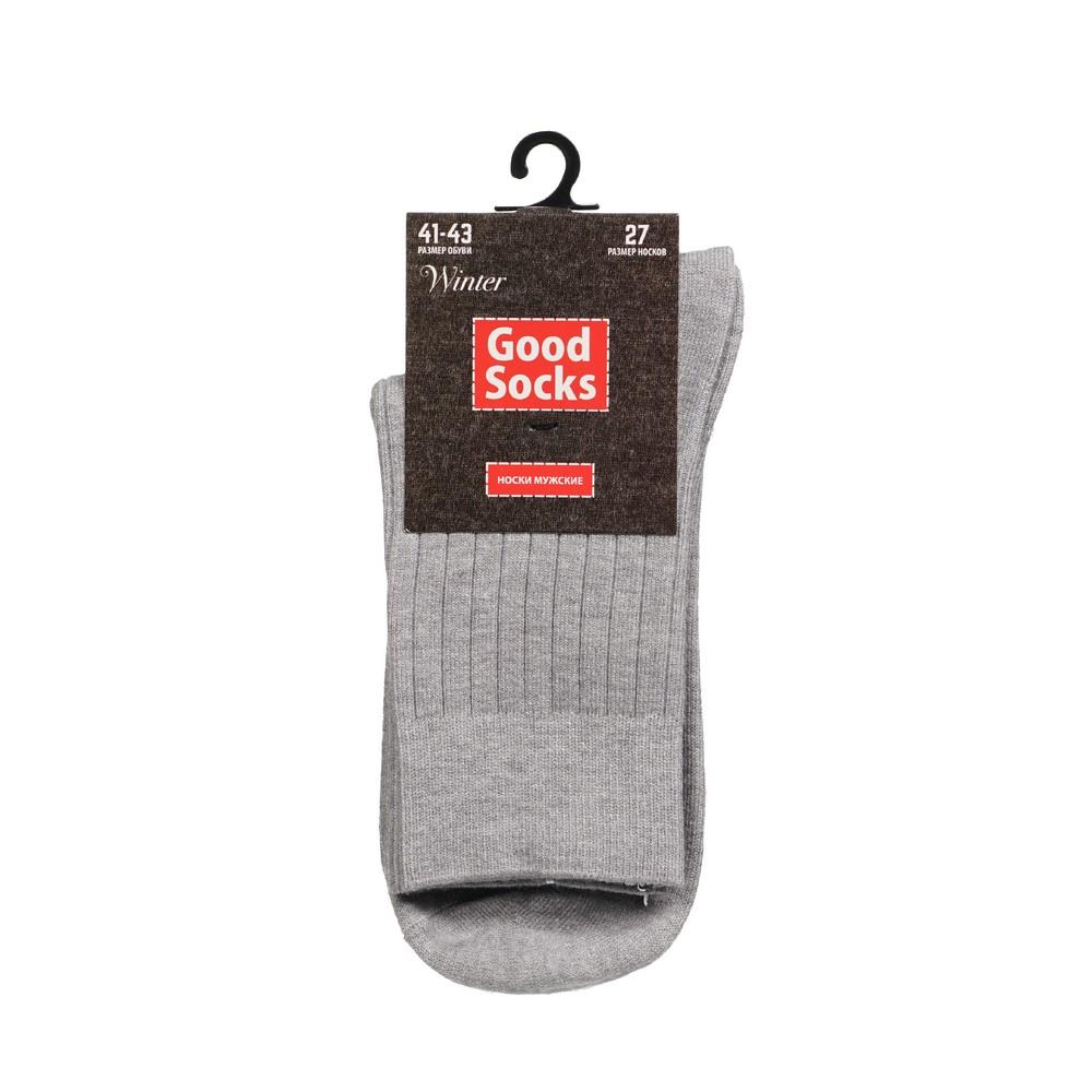 Мужские носки Good Socks Winter Светло-серый р.41-43.