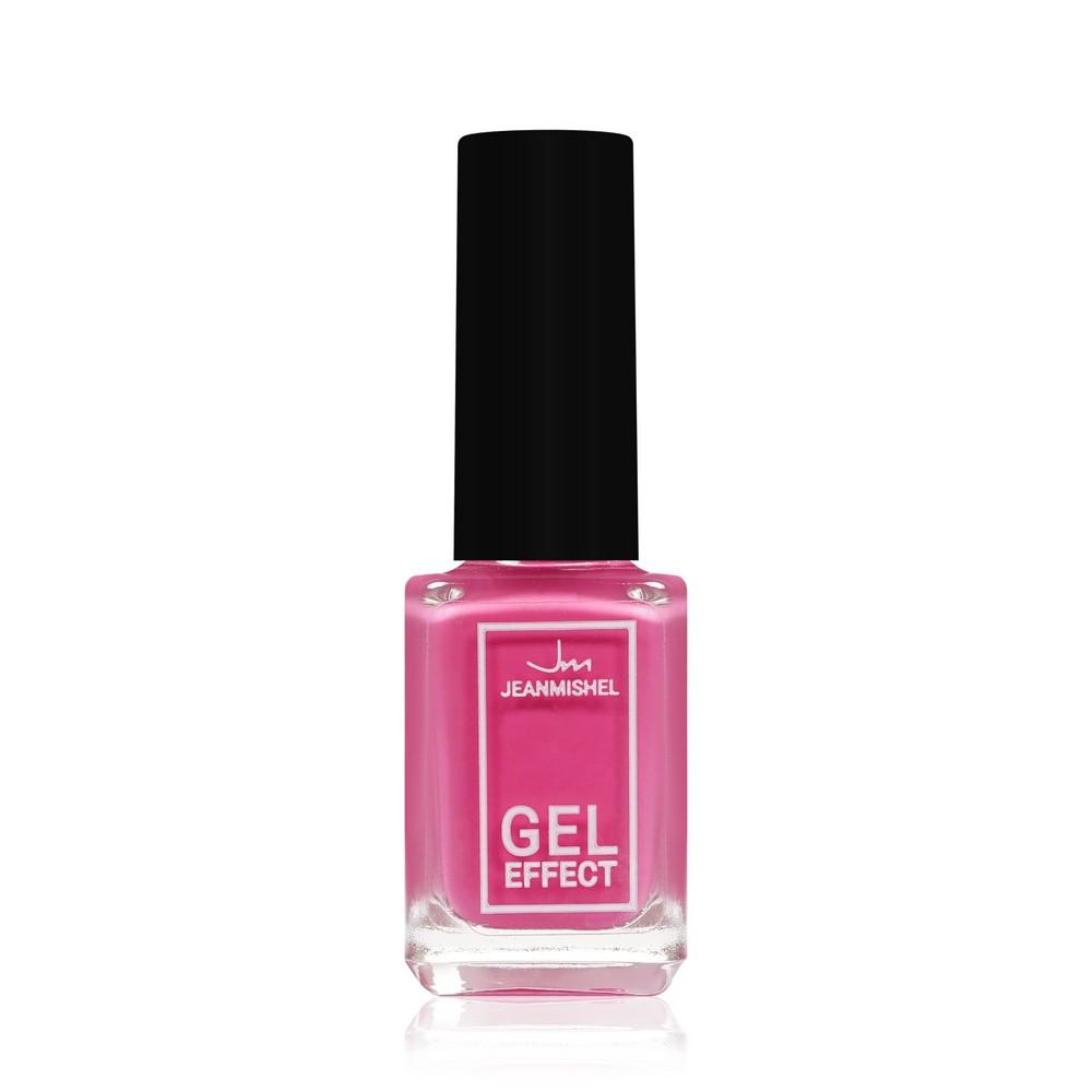 Лак для ногтей Jeanmishel GEL effect 249 Насыщенный розовый 6мл.