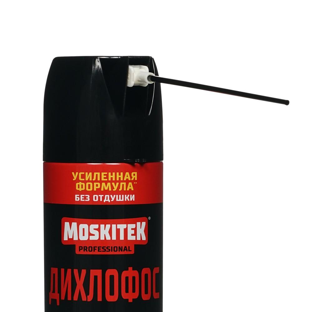 Дихлофос от всех насекомых Moskitek Professional с трубкой 600мл. Фото 4.