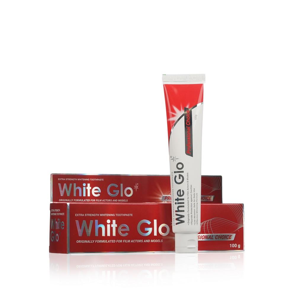 Зубная паста White Glo Professional Choice отбеливающая Экстрасильная 100г. Фото 1.