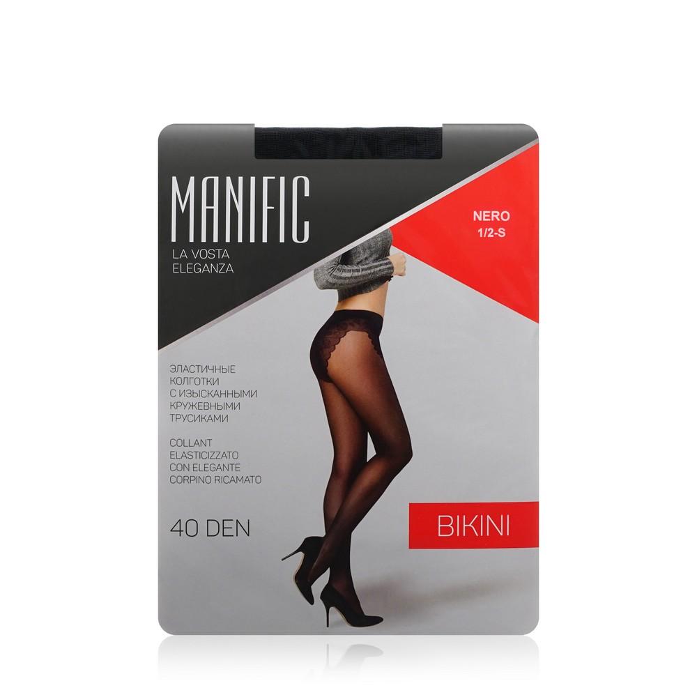 Колготки Manific Bikini женские 40den Nero 1/2 размер 1 пара.