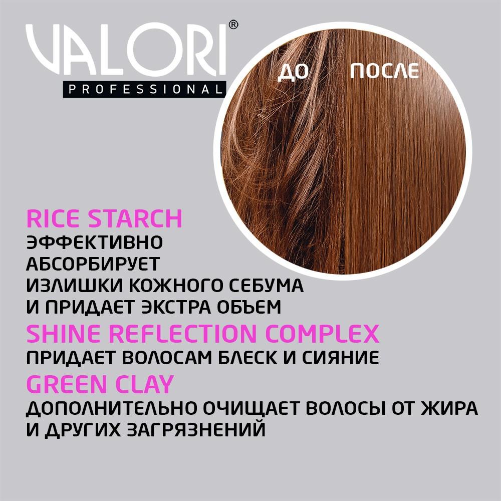 Сухой шампунь для волос Valori Professional " Strength & Brilliance " 300мл. Фото 7.