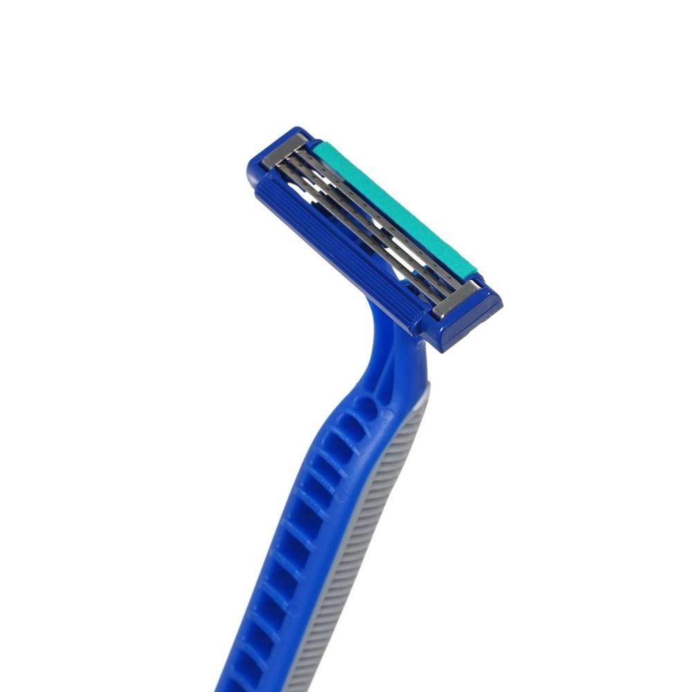 Одноразовый станок для бритья Gillette Blue 3 Simple 4шт. Фото 5.