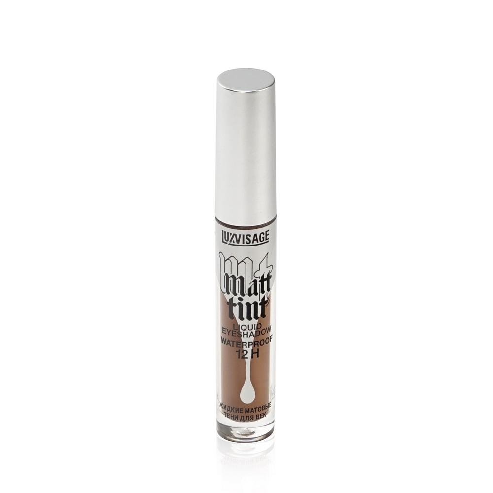 Жидкие матовые тени для век Luxvisage Matt tint 12h 108 Grey Taup 3г. Фото 2.