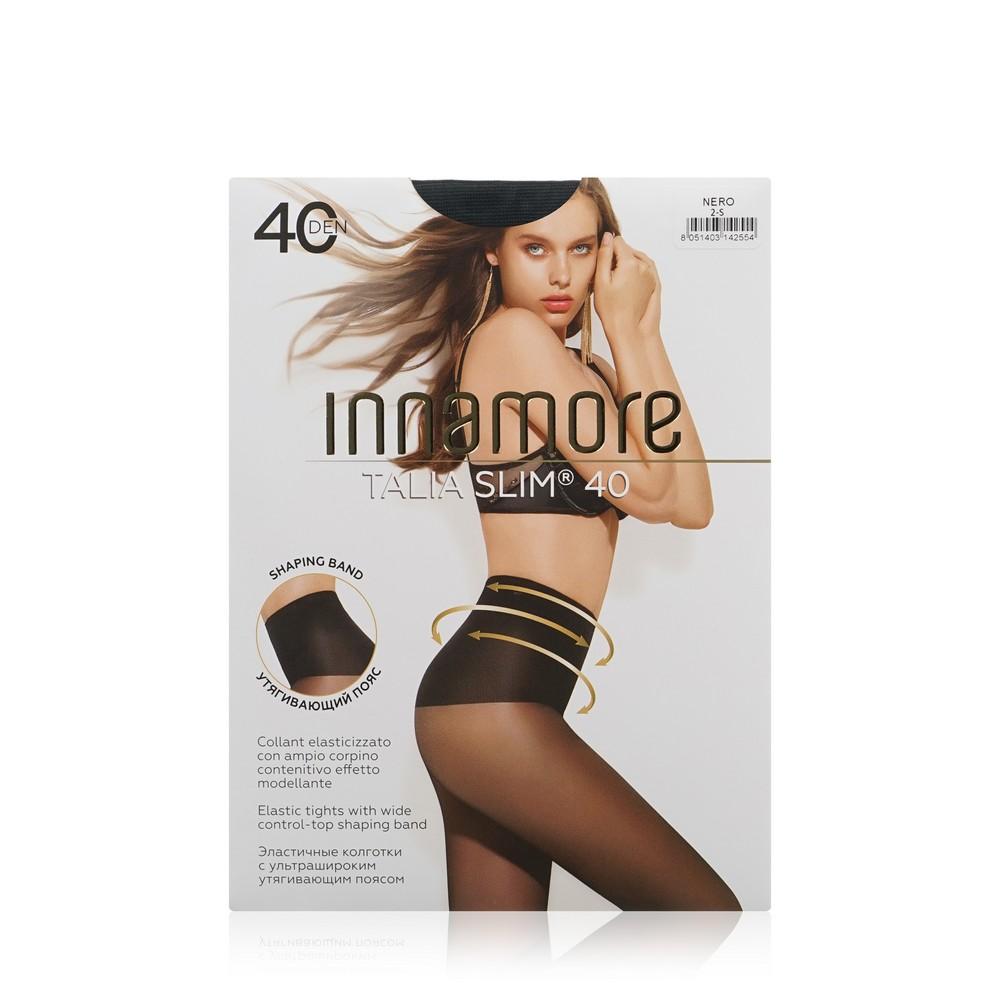 Женские колготки Innamore Talia Slim 40den Nero 2 размер.