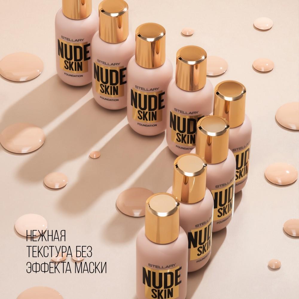 Тональный крем с эффектом идеальной кожи Stellary Perfect Nude Skin foundation 03 35мл. Фото 7.