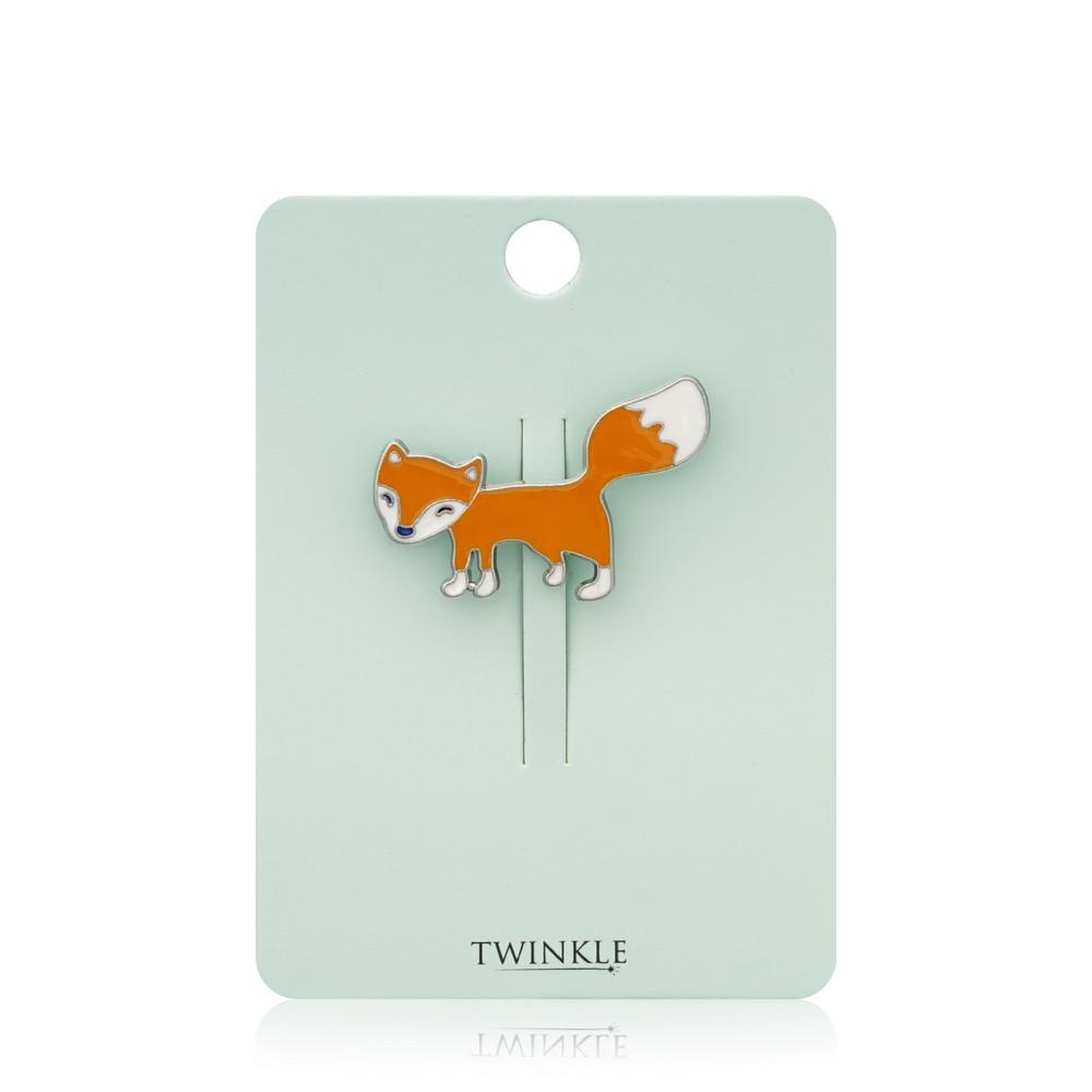 Брошь Twinkle " Fox ".