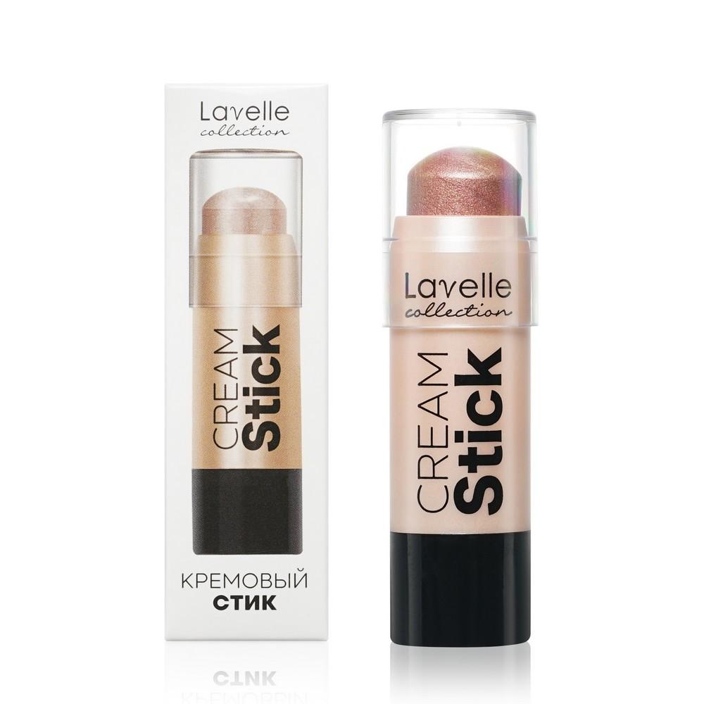 Кремовый хайлайтер - стик для лица Lavelle Cream Stick Холодный розовый 9,86г. Фото 1.