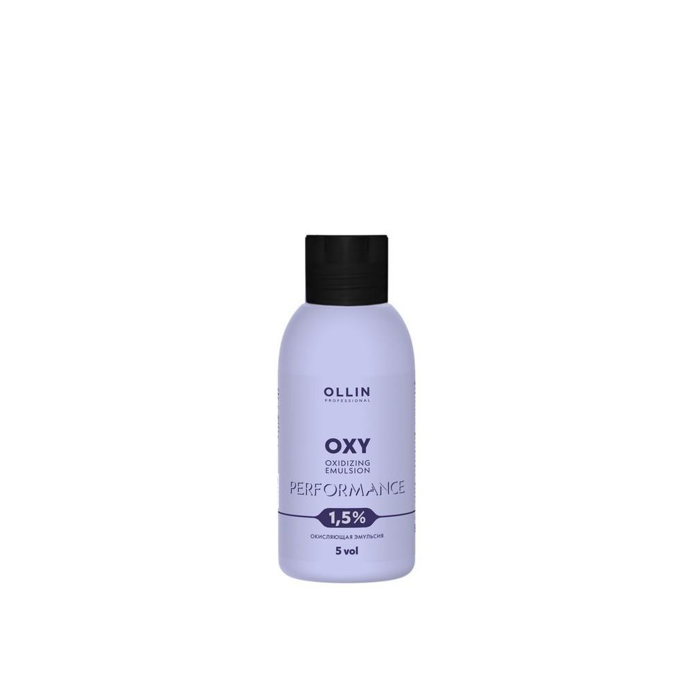 Окисляющая эмульсия для волос Ollin Professional Performance " Oxy " 1,5% 5vol. , 90мл. Фото 1.