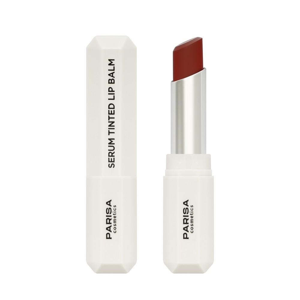 Оттеночный бальзам для губ Parisa Cosmetics Serum Tinted Lip Balm 03 3,2г. Фото 2.