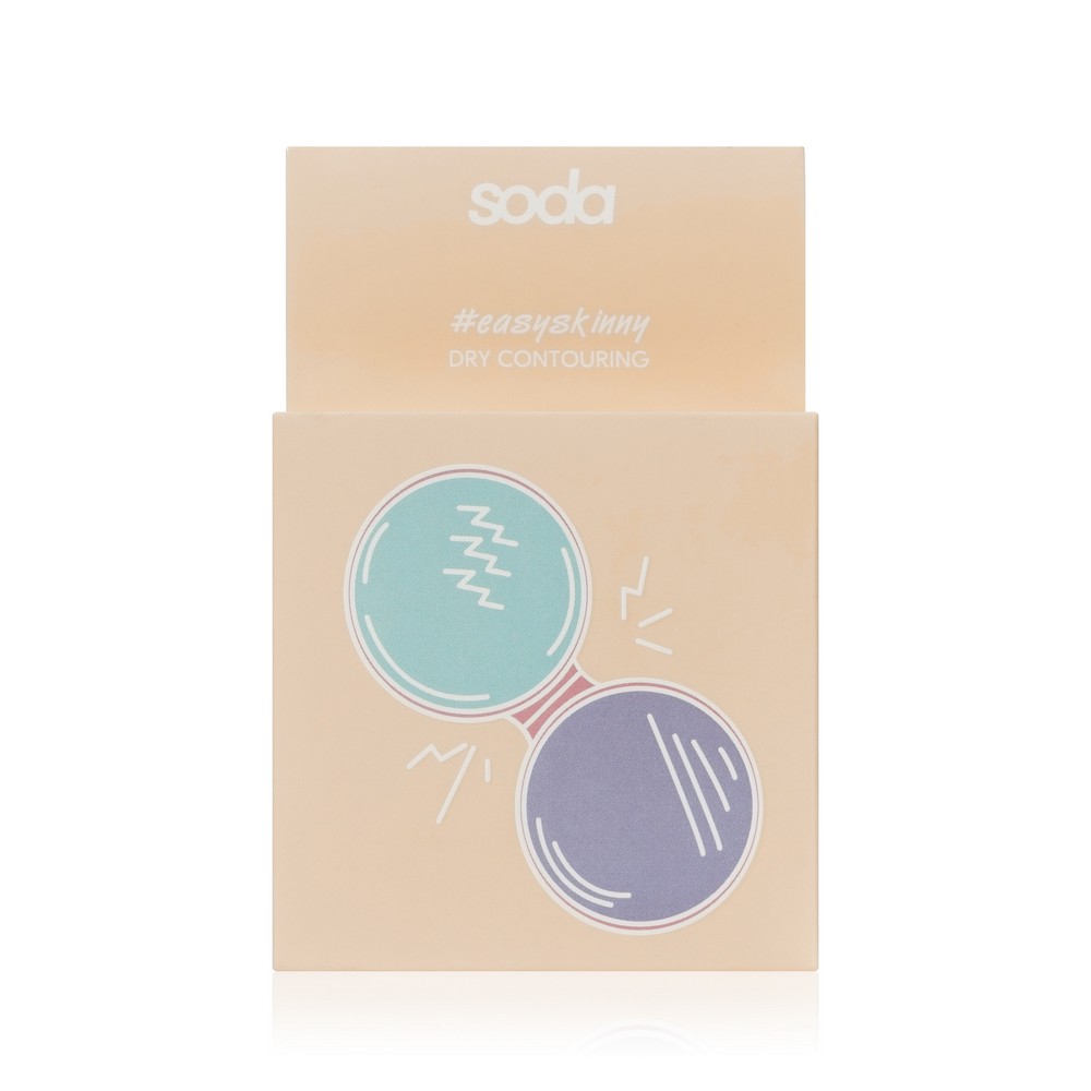 Пудра для контуринга лица Soda Dry Contouring #easyskinny 102 , 8,5г