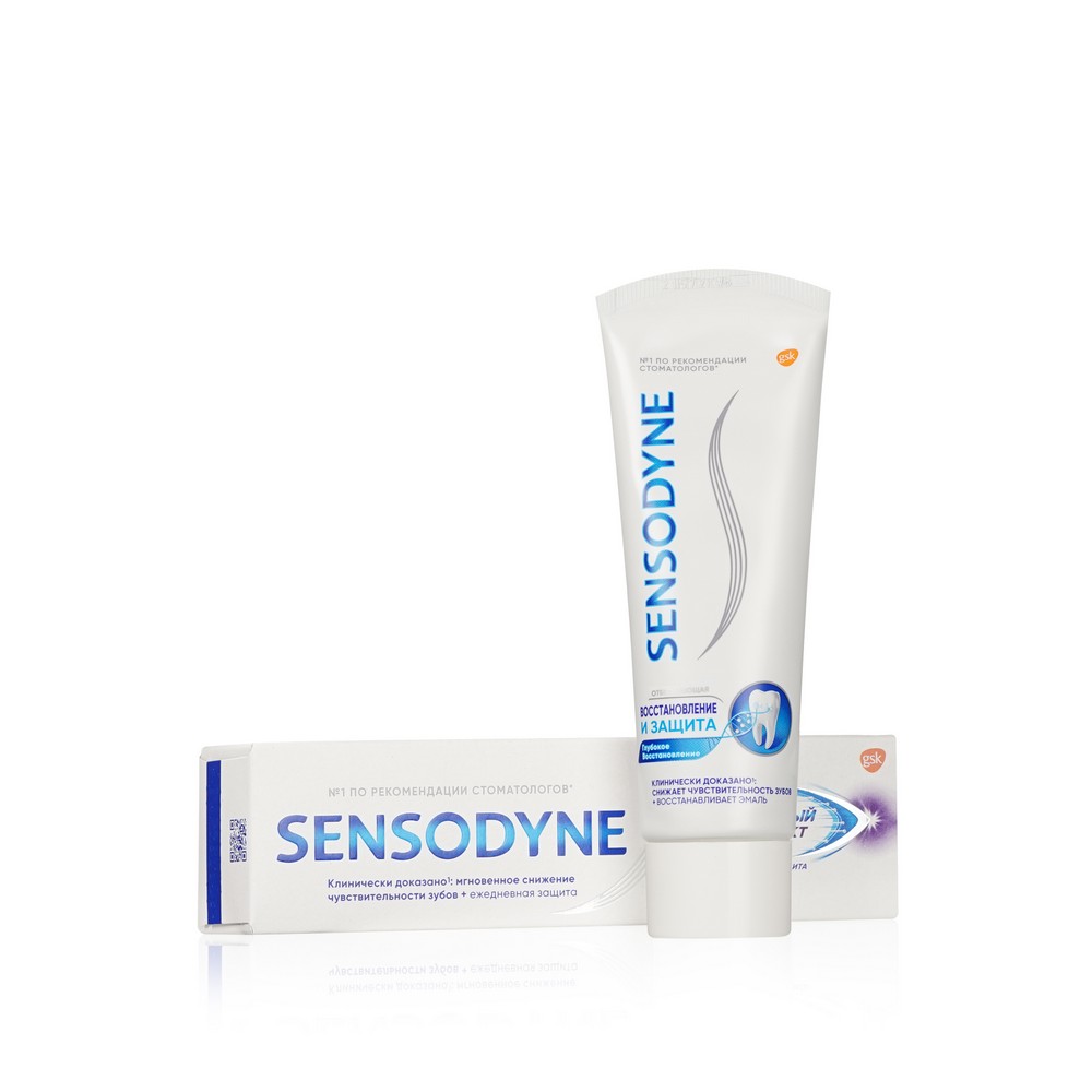 Зубная паста Sensodyne с фтором 