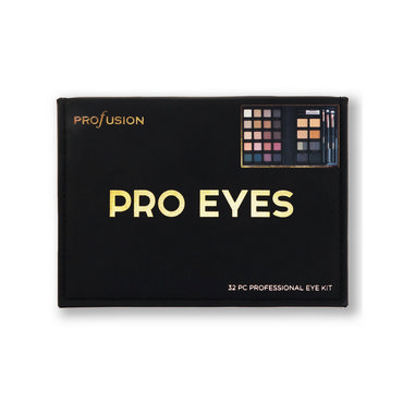 Набор для макияжа глаз Profusion Pro Eyes ( тени для век + консилер для лица + тени для бровей + подводка для век + праймер для век + кисти )