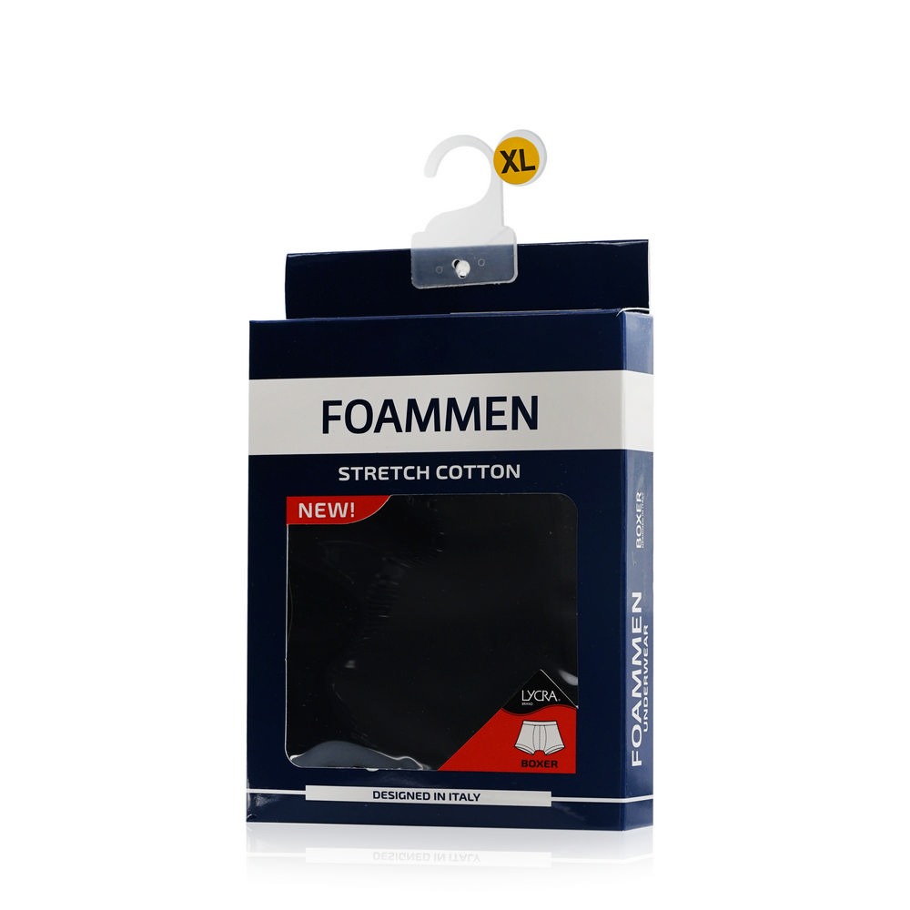 

Мужские трусы - боксеры Foammen Fo80509-2 , черные , XL