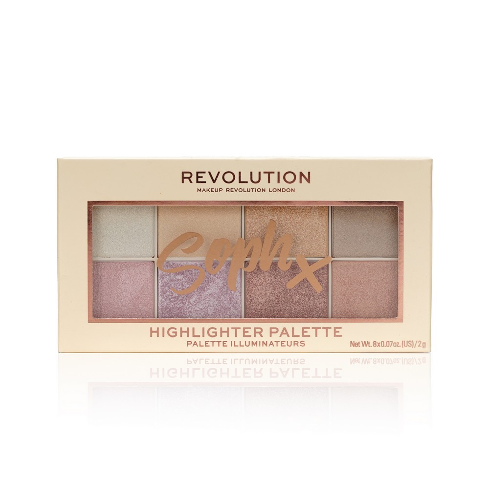 

Хайлайтер для лица MakeUp Revolution SophX Highlighter pallete , 16г