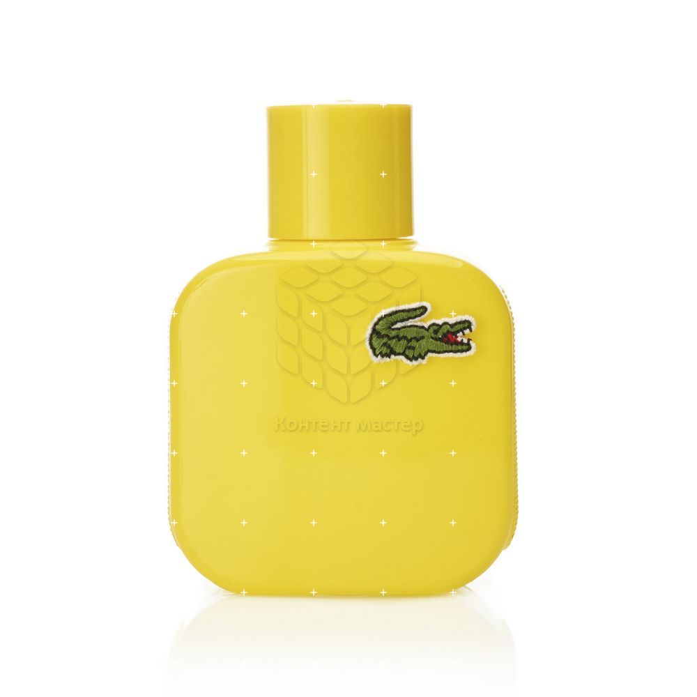 lacoste aftershave yellow bottle