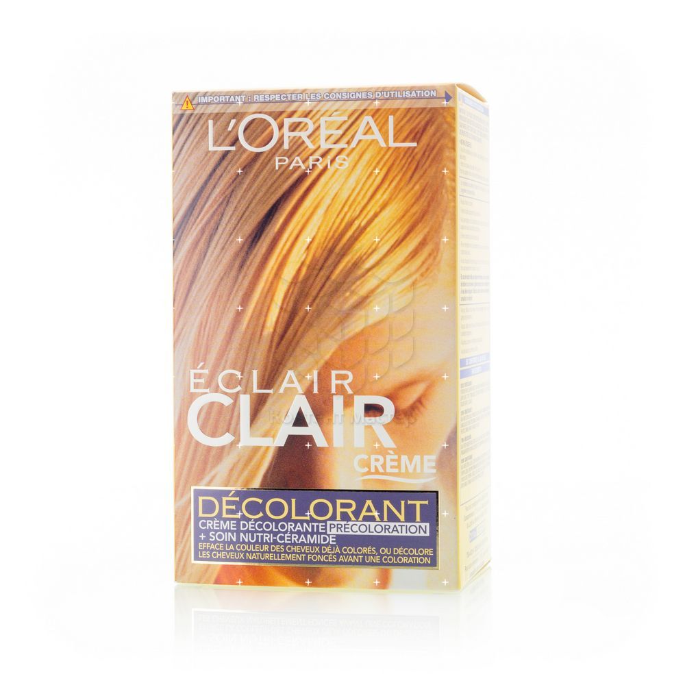 Эмульсия для удаления стойких красок с волос l'oreal eclair clair