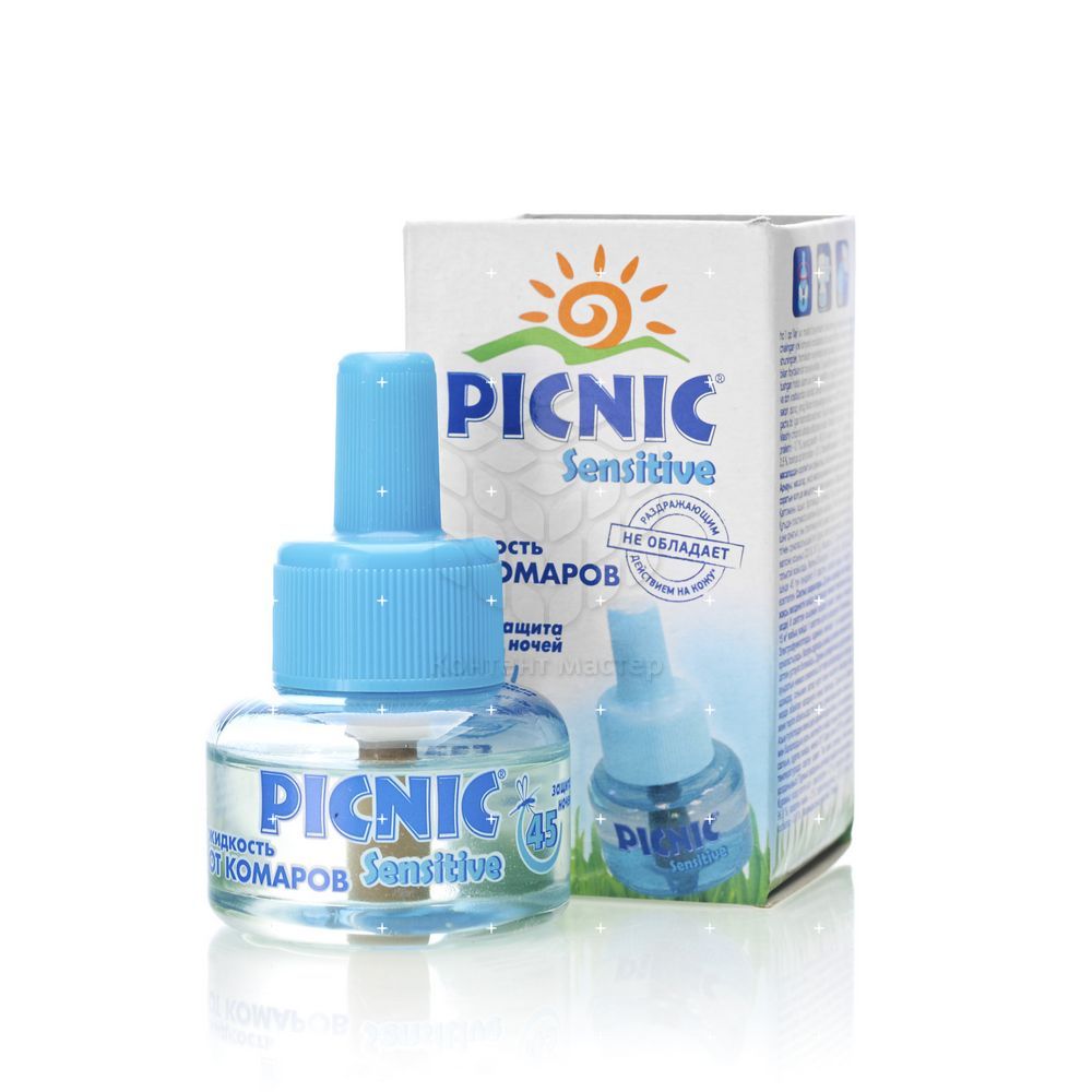 Жидкость от комаров Арнест Picnic Sensitive 45 ночей