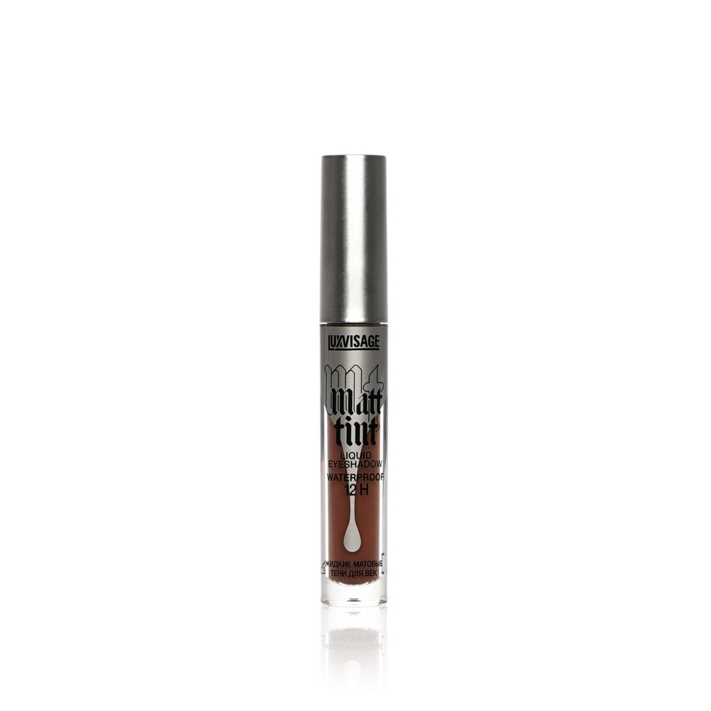 Жидкие матовые тени для век Luxvisage Matt tint 12h 110 Dark Chocolate 3г