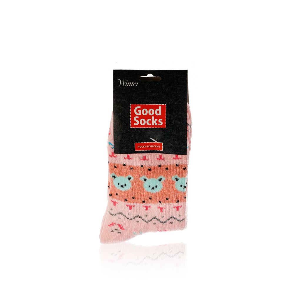 

Мужские носки Good Socks " Полоски " шерстяные, высокие р.35-40