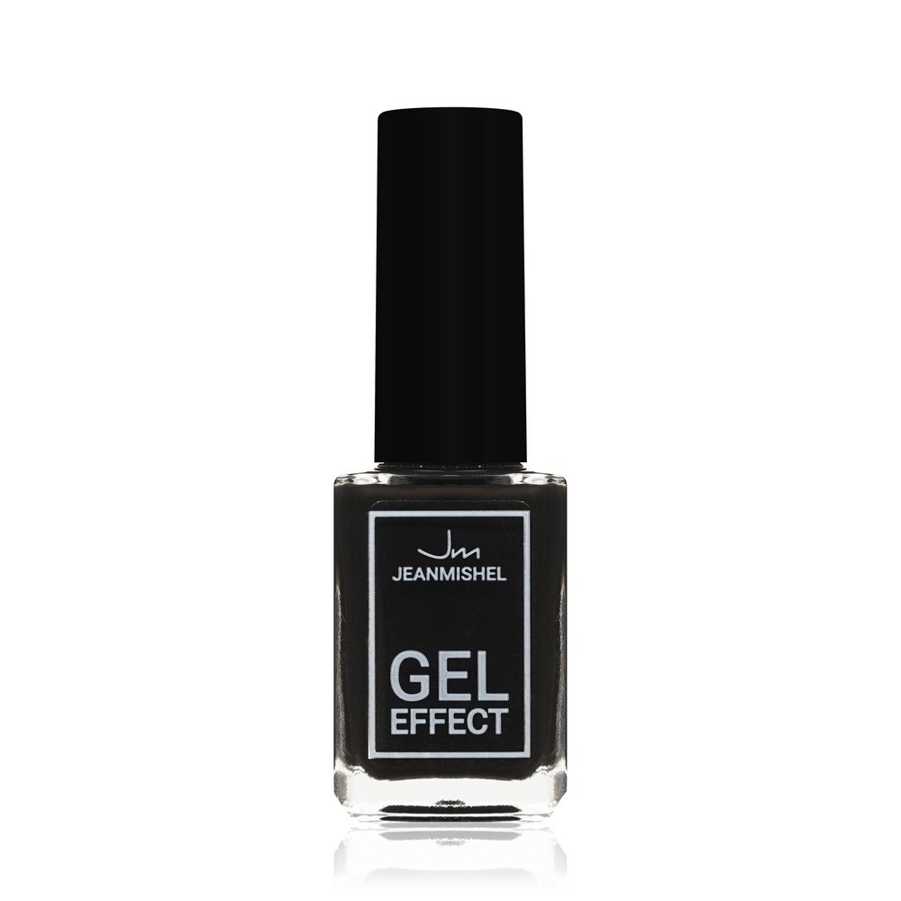 Лак для ногтей GEL effect Jeanmishel 199 Черный 12мл