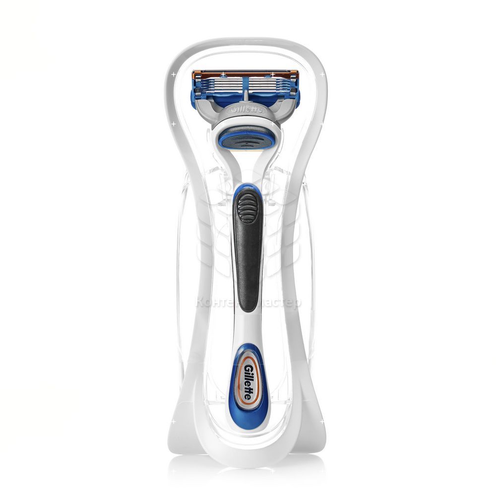 gillette fusion cool white