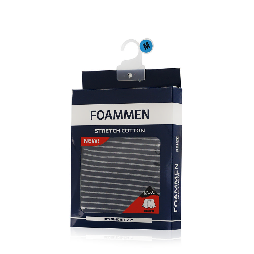 

Мужские трусы - боксеры Foammen Fo80503-1 , синие , M