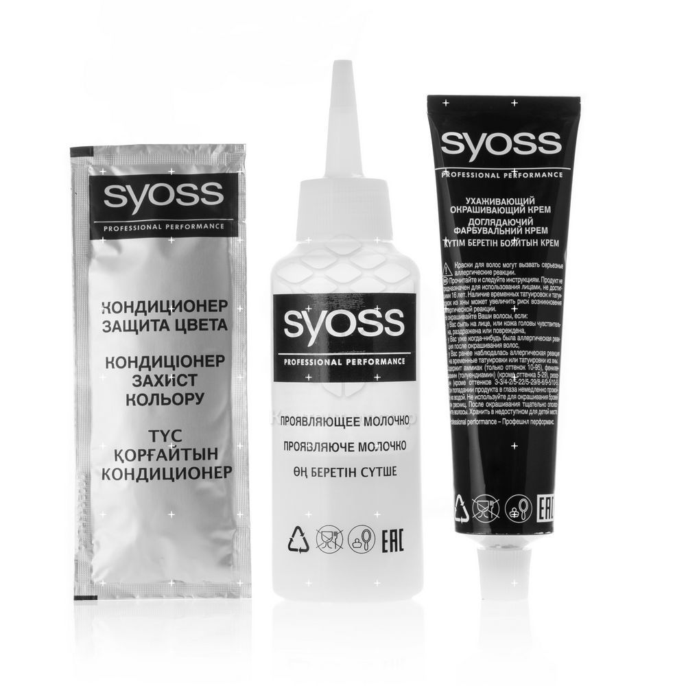 Краска для волос syoss color 6-8 темно-русый