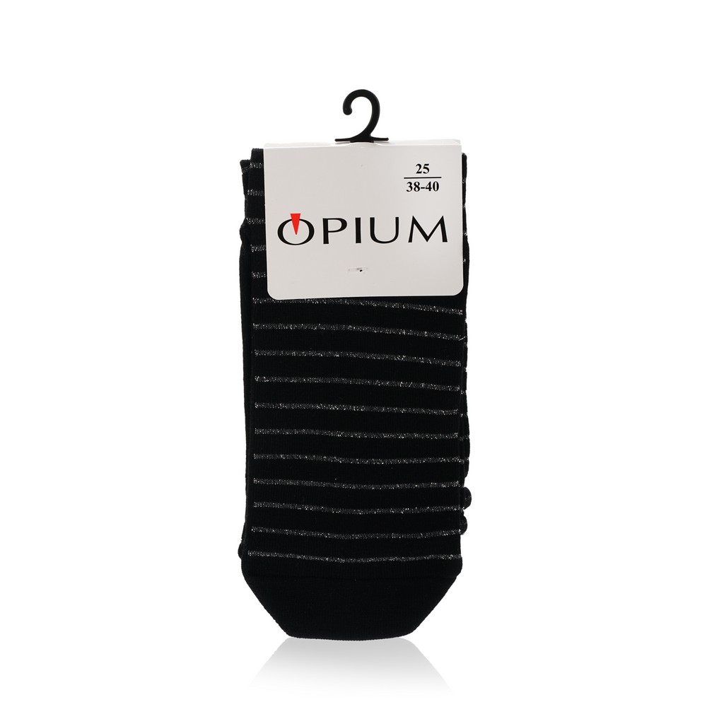 

Женские носки с люрексом Opium 6WM-2 , Черный , р.25