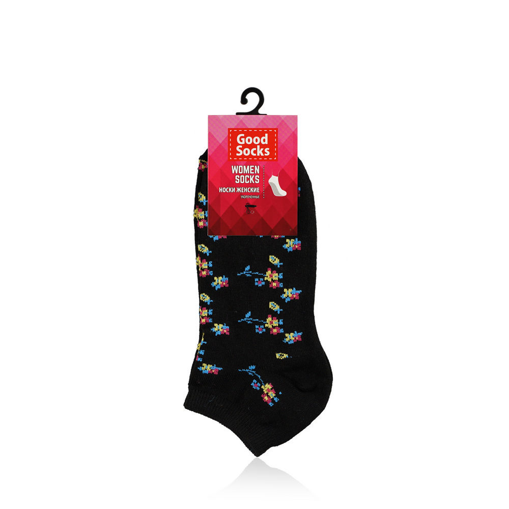 

Женские носки Good Socks PREMIUM черные , без резинки р.23