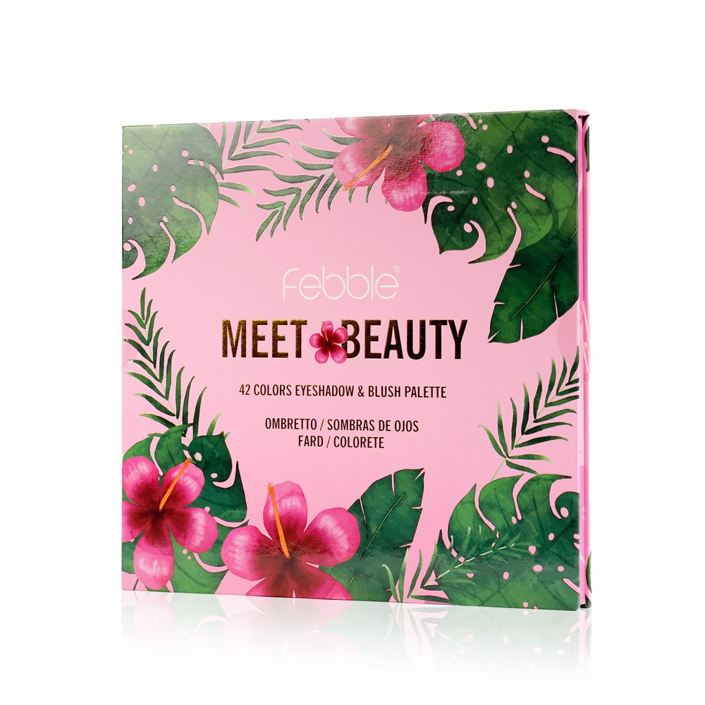 

Тени для век USHAS Febble Meet Beauty 42 цвета 52,6г