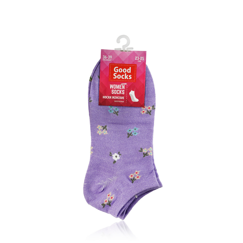 

Женские носки Good Socks трикотажные , укороченные , с рисунком SN19/8