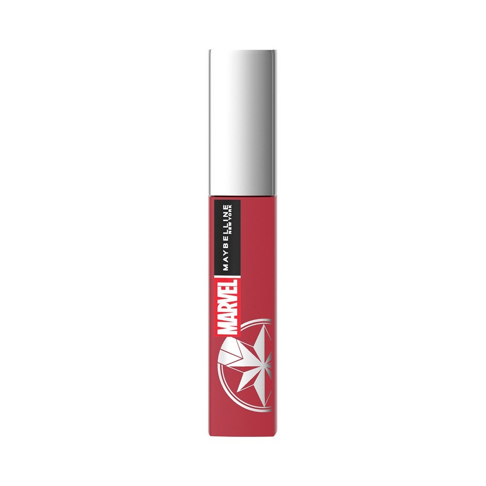 

Стойкая жидкая помада для губ Maybelline New York Superstay Matte Ink Marvel 80 Властитель 5мл