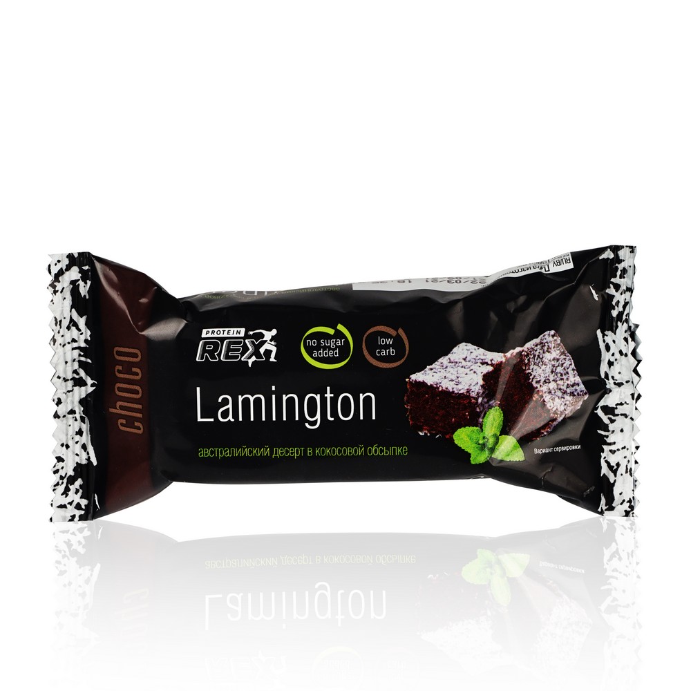 Пирожное Protein Rex Lamington  Choco  50г