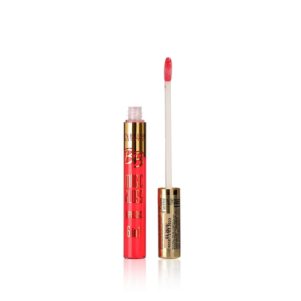 

Блеск для губ Eveline BB MAGIC GLOSS LIPGLOSS 6 W 1 227 9мл