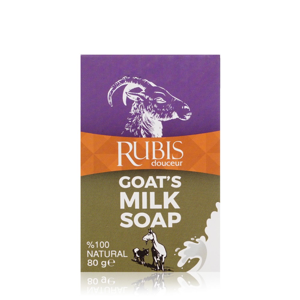 Мыло туалетное Rubis  Goat's Milk Soap  80г