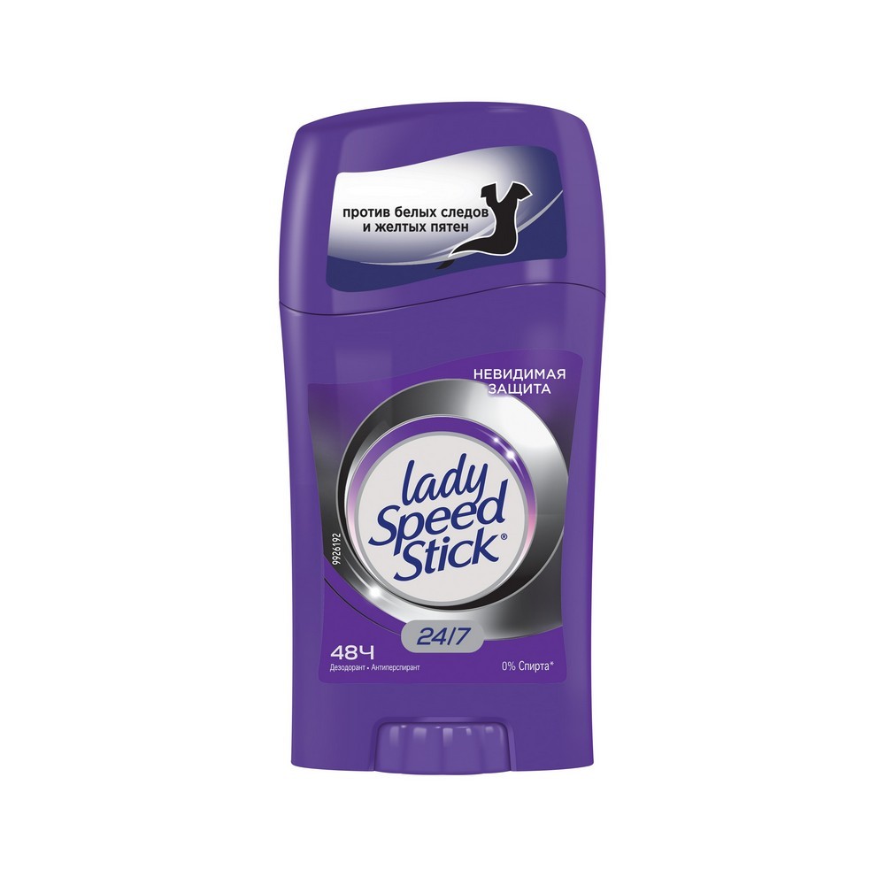 

Женский дезодорант - антиперспирант Lady Speed Stick 24/7 Невидимая защита 45г